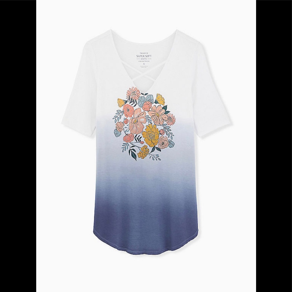 Torrid cross cross tunic
